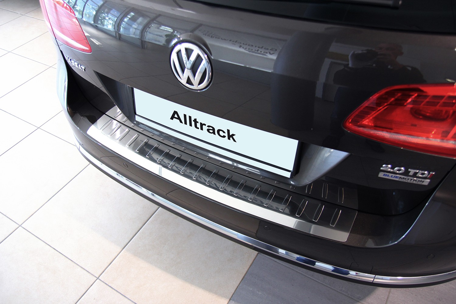 Stainless Steel Bumper Protector for VW Passat B7 Alltrack from 2012