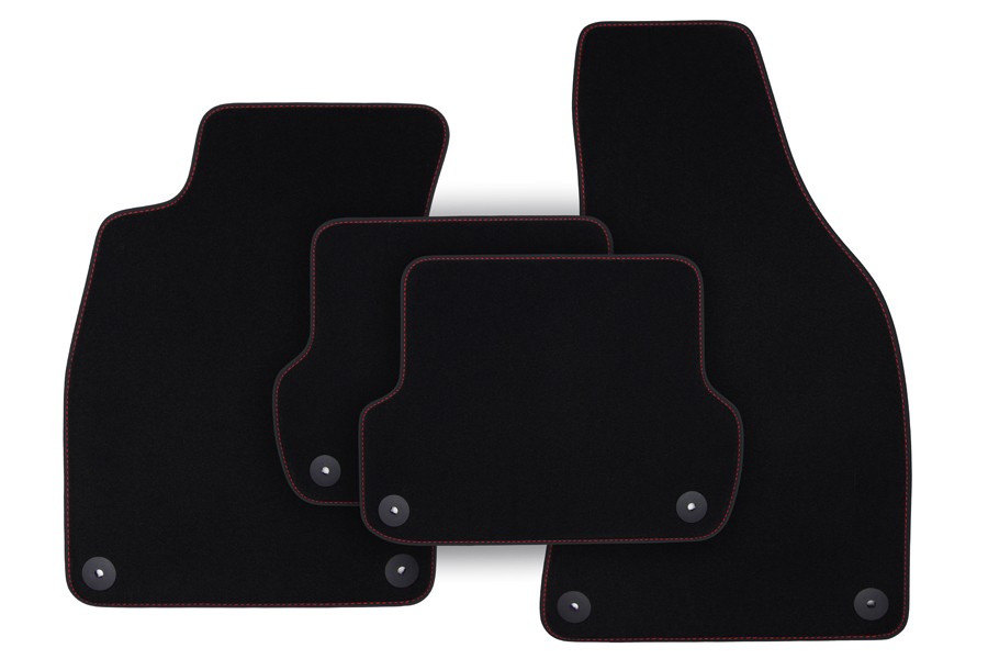 2010 Audi A4 Rubber Floor Mats