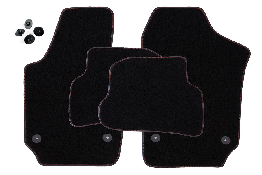 Line Art Xl 2008 : Exclusive line floor mats for seat ibiza j p mkv from